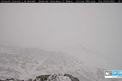 San Isidro sigue afectado por el temporal de frío y nieve.