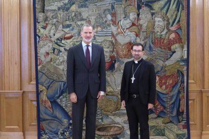 El rey Felipe VI recibe a José Cobo.