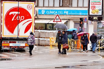 El temporal arrecia sobre la provincia leonesa