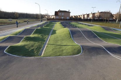 El pump track de Villarrodrigo.