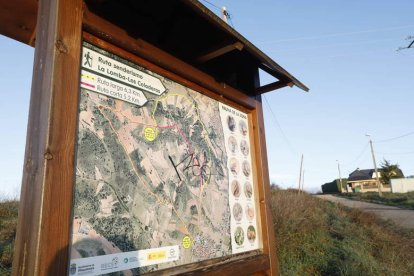 La ruta de senderismo de la Lomba ofrece más de 6 kilómetros.