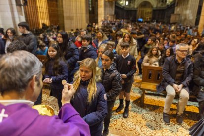 Encuentro de Escuelas Católicas en la Catedral de León