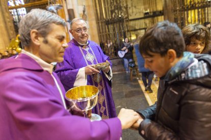 Encuentro de Escuelas Católicas en la Catedral de León