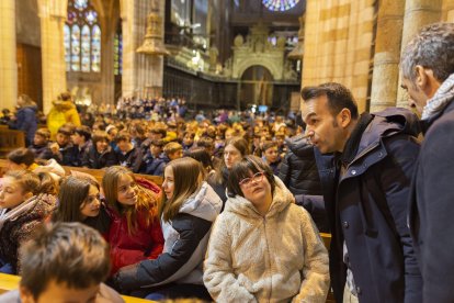 Encuentro de Escuelas Católicas en la Catedral de León