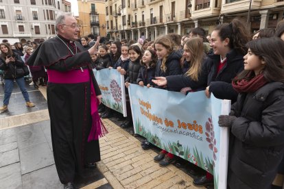 Encuentro de Escuelas Católicas en la Catedral de León