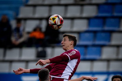 Un lance del partido CE Sabadell-Cultural en la Nova Creu Alta.