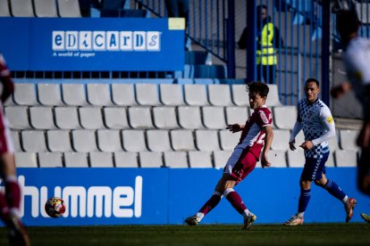 Un lance del partido CE Sabadell-Cultural en la Nova Creu Alta.