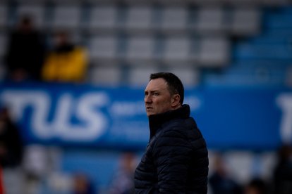 Un lance del partido CE Sabadell-Cultural en la Nova Creu Alta.