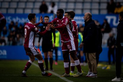 Un lance del partido CE Sabadell-Cultural en la Nova Creu Alta.
