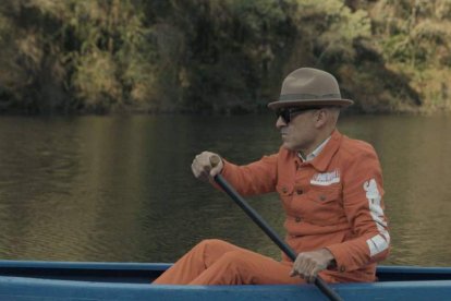 Víctor Coyote presenta en el 8 de Serranos ‘Acolchados y Porterías abandonadas’. DL