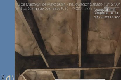 Víctor Coyote presenta en el 8 de Serranos ‘Acolchados y Porterías abandonadas’. DL