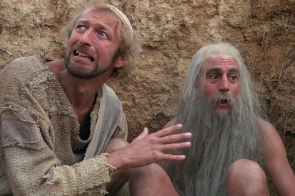 Una escena de la película 'La vida de Brian'