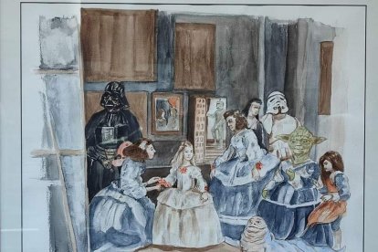 Darth Vader y Yoda en Las Meinas.