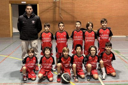 Equipo del Colegio Leonés San Isidoro que participa en el torneo. DL