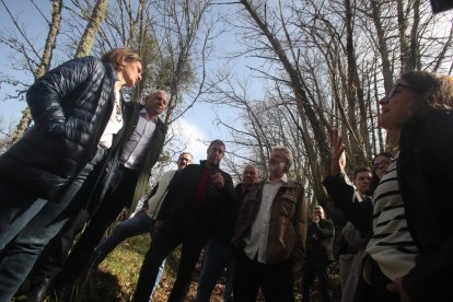 La ministra conoció el mejor Bosque de 2024 en Villlar de los Barrios