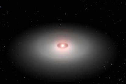 Estela del bólido espacial grabado por todo el este peninsular en la madrugada del viernes al sábado. CESAR GUASCH