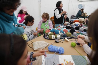 Lo localidad de Salamón acogió una intensa jornada con talleres, demostraciones y exposiciones.
