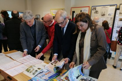 Presentación de los actos por los 50 años de funcionamiento del instituto de Armunia.