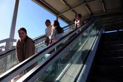 Aglomeraciones por la obras en la estación de Chamartín.