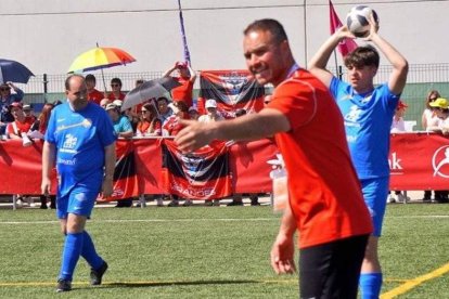 Diego Calzado entrena al Olímpico de León. DL