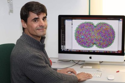 Ares, en el centro nacional de Biotecnología del CSIC. ical