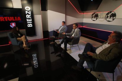 Gavela, Domínguez y Cachafeiro, en el programa.
