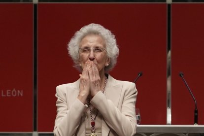 La leonesa Margarita Moráis Valle, Premio Castilla y León de los Valores Humanos y Sociales