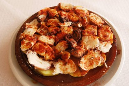 El pulpo es uno de los platos estrella del establecimiento
