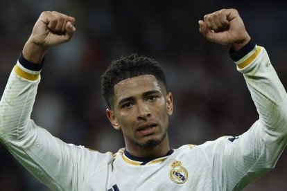 El Madrid, virtual campeón de Liga.  JUANJO MARTÍN