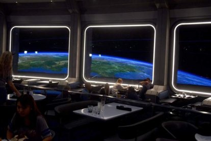 Creación sobre la interconexión del hombre y la inteligencia artificial. efe