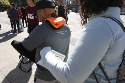 Carrera popular organizada por la Junta para celebrar el día de Castilla y León en la capital leonesa