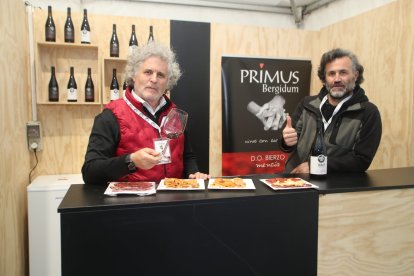 Una veintena de bodegas participan en el evento vitivinícola durante todo el fin de semana.