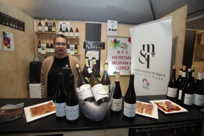 Una veintena de bodegas participan en el evento vitivinícola durante todo el fin de semana.