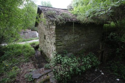 Imágenes del molinero harinero, el palomar cuadrado y el pueblo de Espanillo.