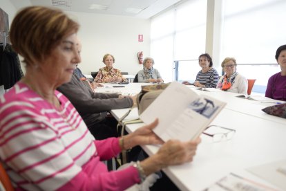 Aula de lectura fácil en el Credei.