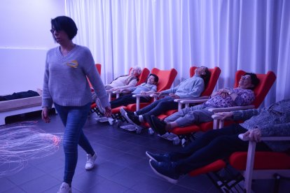 Estimulación cognitica y sensorial en  el Programa Integral de Prevención.