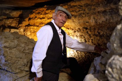 Saturnino García, en León en ‘Roma en el espejo’ en 2019. MARCIANO PÉREZ