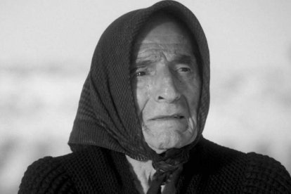 García, haciendo de mujer en ‘Tierra de nuestras madres’. DL