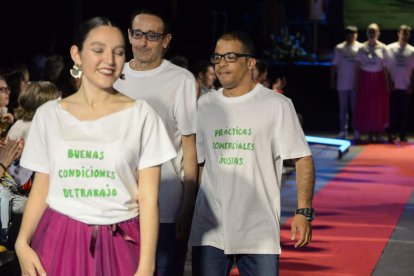 Moda sostenible en la pasarela de Espacio Vías.