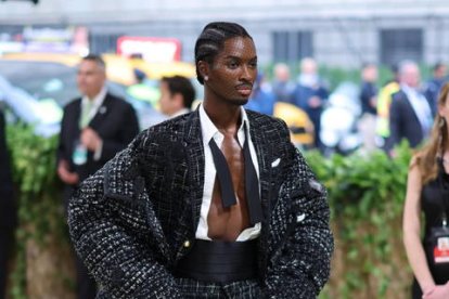 El modelo norteamericano Alton Mason