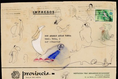 Maru Rizo vende y dona 32 obras del artista de Bembibre Amable Arias al Musée Basque de Bayona.