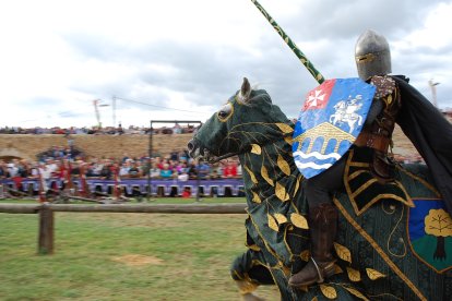 Recreación de las justas medievales.