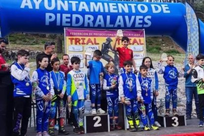 La localidad de Piedralaves albergó una nueva entrega del campeonato Trial para Niñ@s que refrendó el gran nivel deportivo.  DL