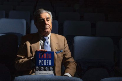 Graciano Palomo trae a la feria su 'Éxodo y poder'. DL