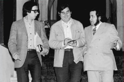 Tres a cual más históricos: Manuel Martínez Henares, Gelete, y José Luis Fernández de Córdoba.