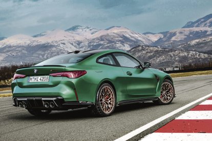 Como las delanteras, también las luces traseras destacan por un llamativo aspecto ‘flotante’, personalizando una zaga que adopta la potente estética general del M4 CS.