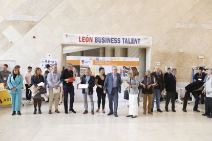 La Universidad de León acoge la XII León Business Talent, donde se presentan ideas innovadoras de negocio para buscar inversores o socios.