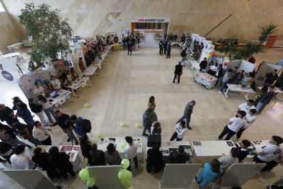 La Universidad de León acoge la XII León Business Talent, donde se presentan ideas innovadoras de negocio para buscar inversores o socios.