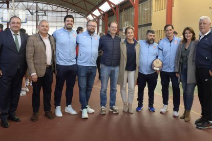 El Colegio Leonés desprende aroma a buen baloncesto. MARÍA FUENTES