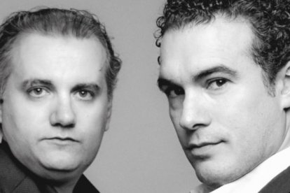 Josu de Solaun y Adolfo Gutiérrez.